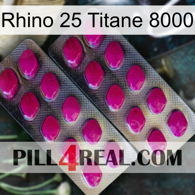 Rhino 25 Titanium 8000 10